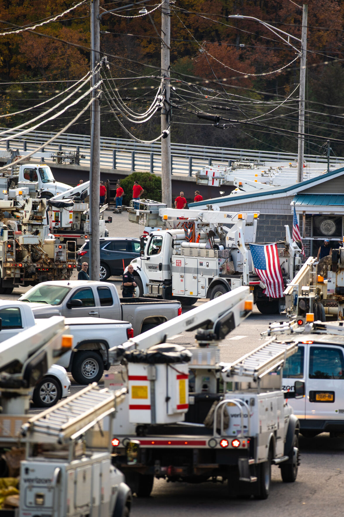 Tribute for Verizon worker killed on job